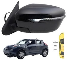 SPECCHIO RETROVISORE SX 7PIN ELETTRICO TERMICO C/FANALE NISSAN JUKE 2014-2019