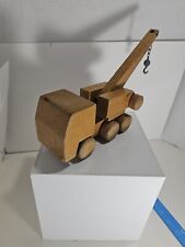 Wood Toy Truck con gru 12”