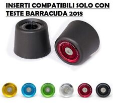 BARRACUDA KIT COPPIA INSERTI ERGAL TAMPONI PARATELAIO PVC YAMAHA YZF R1