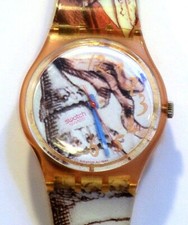 Swatch - Masquerade - GP105- Vintage-1993-Fonctionne