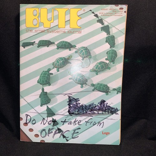 Byte magazine august - 1982,