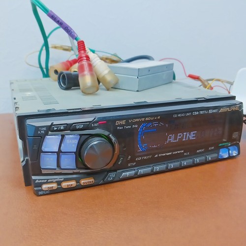 Alpine cda 7877j 1din car - alpine,