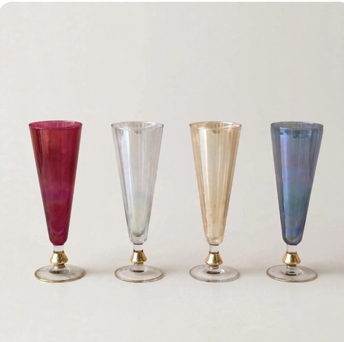 Set bicchieri flute - set, vintage
