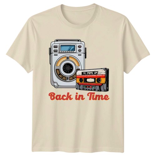 Shirt back time retrò - in,