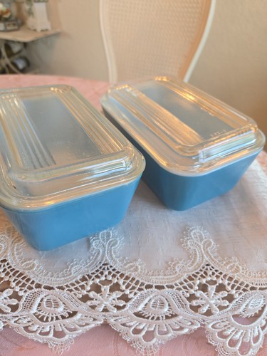 Vintage blue pyrex - vintage,