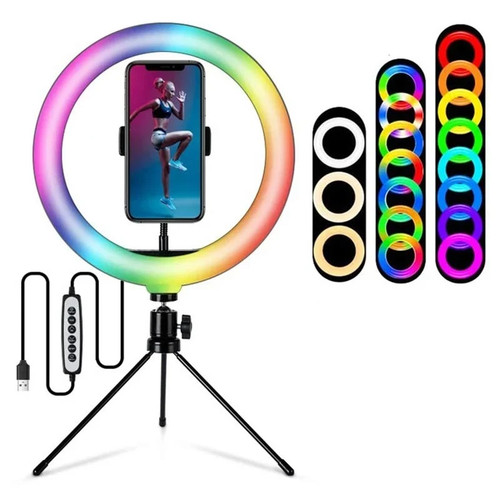 Luce anello selfie led - luce, rgb