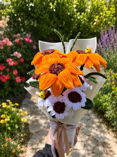 Bouquet margherita girasole