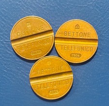 Italia - 3x Gettone Telefonico