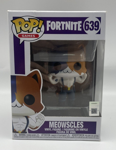 Funko pop fortnite meowscles - fortnite,