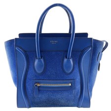 CELINE Luggage micro borsa a
