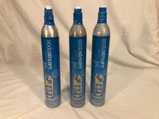 3 Ricarica Cilindro Pieno Sodastream Bombola Avvitamento 425 CO2 Nuovo Tris x60L