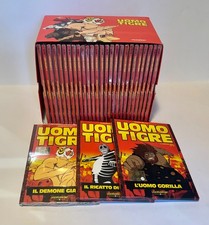 UOMO TIGRE  EDIZIONE DELUXE COMPLETA BOX COFANETTO 29 DVD  TIGERMAN GAZZETTA