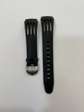 CINTURINO ORIGINALE OROLOGIO "TIMEX REEFGEAR" GOMMA NERO- NUOVO