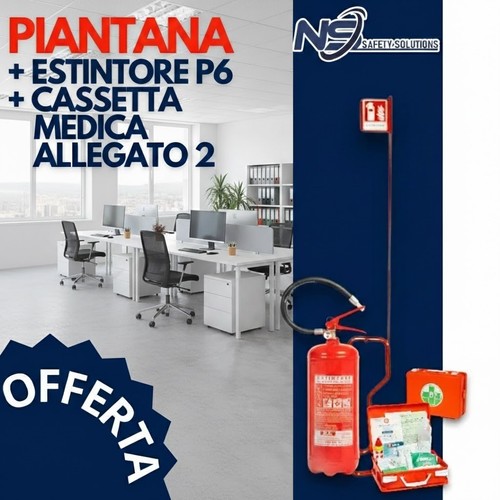 Estintore polvere 6kg - estintore,
