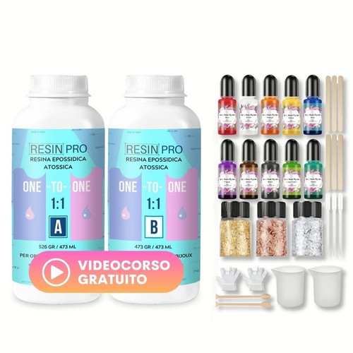 Kit 500 resina epossidica - 500,