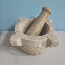 Antico mortaio pietra marmo - mortaio,
