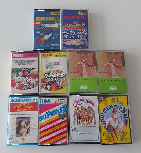 Lotto musicassette vintage - lotto,
