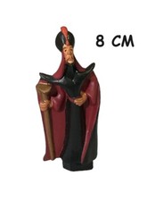 DISNEY MCDONALD'S ALADIN JAFAR PERSONAGGIO IN GOMMA 3D 8 CM INCOMPLETO