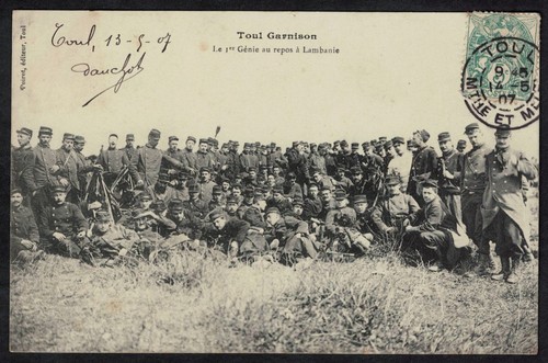 Cpa guerre toul garnison - cpa, le