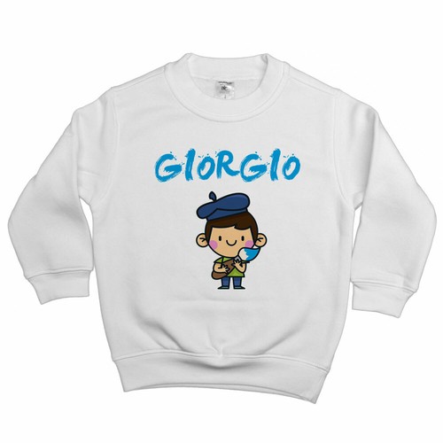 Felpa bambino personalizzata