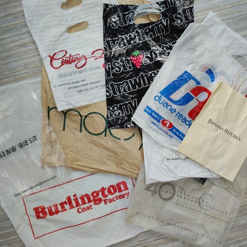 Plastic carrier shopping - carrier, bags