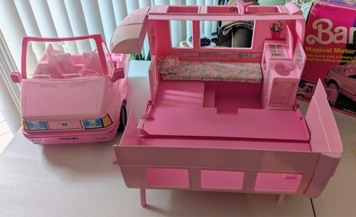 Barbie magical motor home - magical,