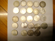 GERMANIA 5 Marchi Argento 24  monete 1951/1974 vedi dettaglio