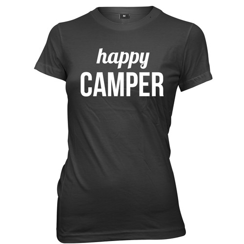 Shirt divertente donna happy - t-shirt,