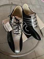 sneakers donna Nero/argento