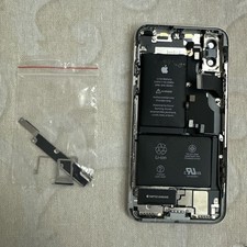 Scocca Apple Iphone X Originale Bianco Lighting Dock scocca