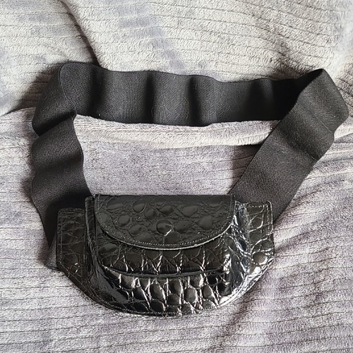 Marsupio vintage nero vera