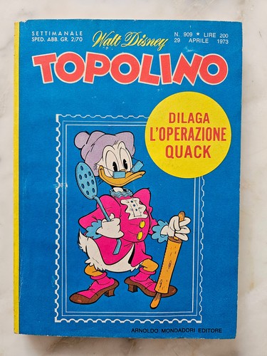 Topolino libretto 909 - topolino,