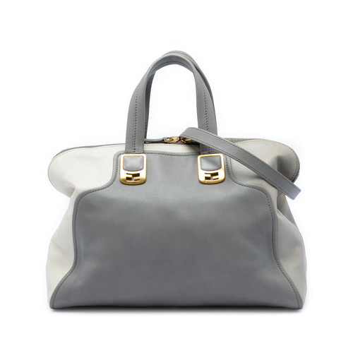 Fendi large cuir colorblock - cuir,