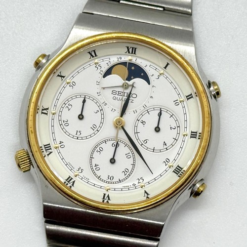 Seiko moon phase 7a48 7000 - moon,