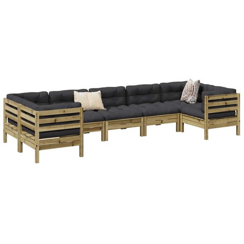 Set divani giardino pz - set, 7
