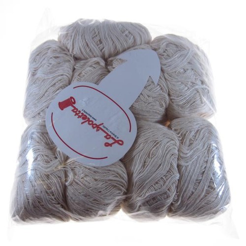 Gomitoli cotone lino marrone - gomitoli, cotone/lino