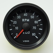 VDO Cockpit International contagiri 52 mm 8000 Umin