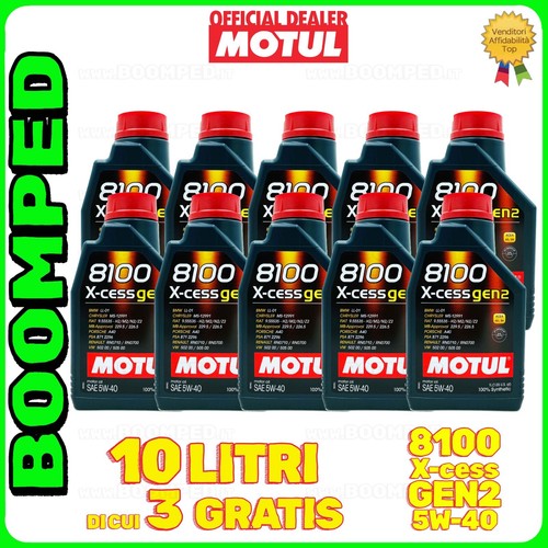 Olio motore motul 5w40 - olio,