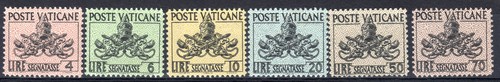 1954 vaticano segnatasse - segnatasse, pio