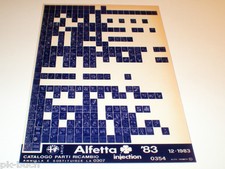 Mirofich Catalogo Ricambi Alfa