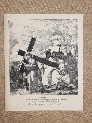 Via crucis cristo alla - crucis,