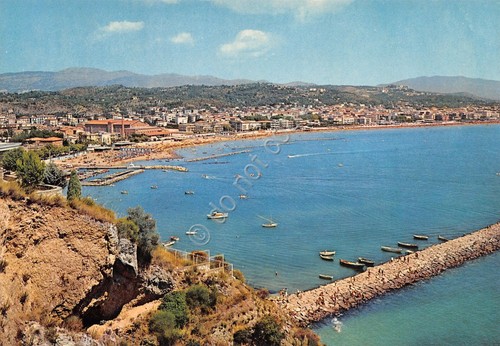 Cartolina scauri panorama - scauri,