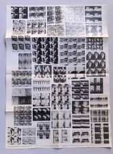 Andy Warhol manifesto piegato Anthony d’Offay Gallery London - Poster 59 x 42 cm