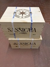 Cassa bottiglie sassicaia - cassa,