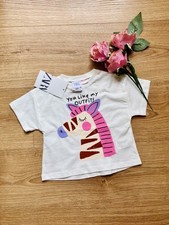 T-shirt top ZARA bambina 9-12