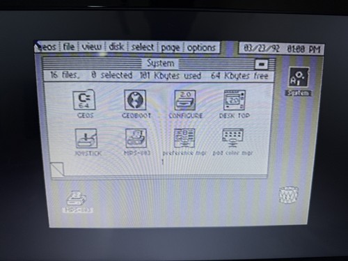 Commodore c64c geos v - 64,
