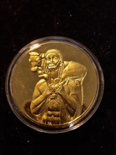 Schätze Griechenlands / Götter / Kalb  - 80 GRAMM & 50 MM - MEDAILLE - VERGOLDET