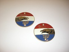 American Eagle / Laverda 750 / distintivo serbatoio / dx./sx. / OEM / nuovi