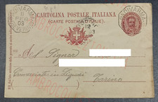 Cartolina Postale - Timbro Collettoria Ottagonale - Padivarma Beverino 1903