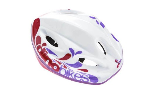 Casco girl bambina bianco rosa - girl,